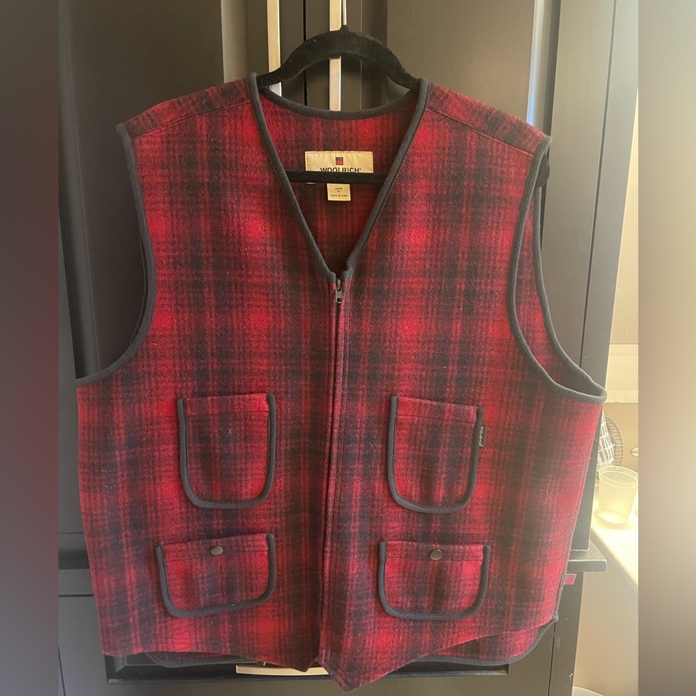 Woolrich Checkered Vest